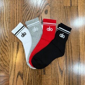 All Throwback socks 4 pairs brand new